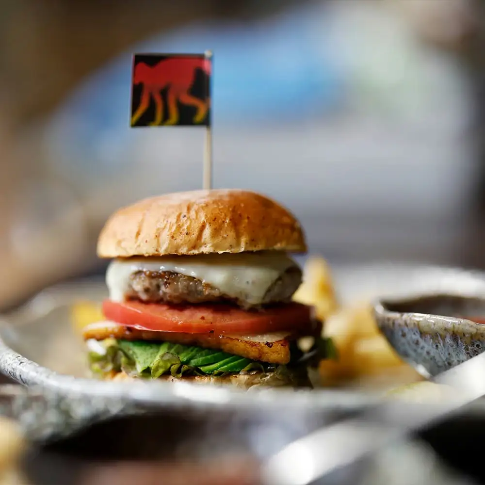 【Smoky monkey Hamburger & More】ハンバーガー4個セット　【12203-0268】