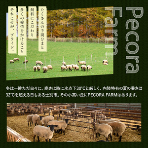 【D7076】北海道士別産サフォークホゲットジンギスカン(200g×5P) 味付き 羊 羊肉 味付き 冷凍 焼肉 ジンギスカン BBQ バーベキュー 【ペコラファーム】