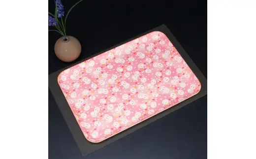 タツクラフト 友禅和紙トレー M 33cm 2枚セット 桜 雪うさぎ 【Tk303】【ttcf922-yum-1】