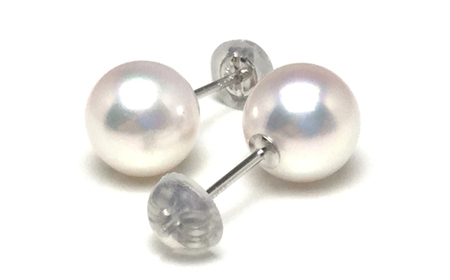 真珠 アクセサリー ピアス パール 8.5mm ～ 9mm プラチナ レディース 伊勢志摩 伊勢 志摩 冠婚葬祭 結婚式 入学式 卒業式 成人式 慶事 ジュエリー アコヤ真珠 花珠 大粒 / 老舗の真珠専門店・花珠クラス・アコヤ真珠ピアス8.5～9.0ミリ（Pt900）