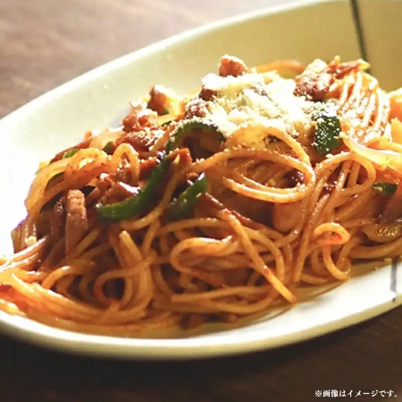 五穀パスタナポリタン8食入り - 麺 乾麺 ソース付 国産小麦 九州産 手延べ 手延 もちもち 国産五穀 大麦 玄米 あわ きび ひえ 使用 スパゲッティ 常温保存可能 人気 おすすめ 熊本県 甲佐町 肥後そう川