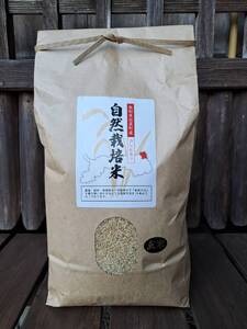 【2026新米先行予約】岩美町産自然栽培米こしひかり（玄米）５kg｜鳥取 岩美 お米 こめ 玄米 無農薬 無肥料 早期予約【31009】