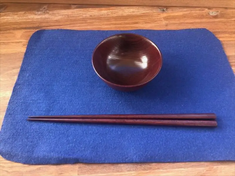 漆器　拭きうるし 小鉢大(茶)【 食器 茨城県 日立市 】