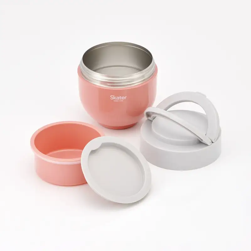 お弁当箱 ジャー ランチジャー 保温 「弁当箱 折りたたみ保温ジャー」 オレンジ 540ml スケーター 弁当箱 保温ジャー 丼 弁当箱 保温ジャー 保温お弁当 保冷お弁当 オシャレお弁当箱 おしゃれお弁当箱 保温ジャー 保冷ジャー オシャレジャー おしゃれジャー   弁当箱 保温ジャー 9-042