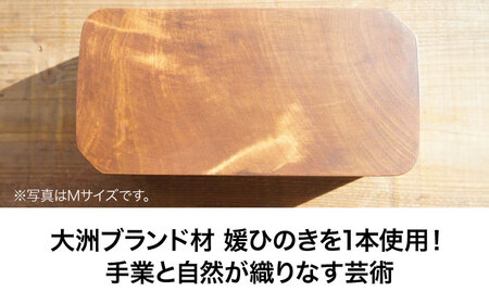 弁当箱 媛ひのき お弁当箱 Lサイズ（角なし・ブラウン）弁当箱[AGCO115]