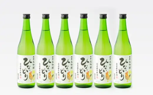 北鹿 大吟醸 ひないどり720ml 6本セット　140P4003【筒井商店】