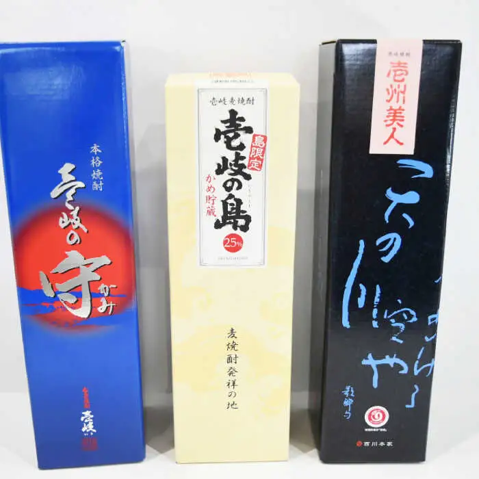 壱岐 麦焼酎 飲み比べ 3本 セット 《壱岐市》【おみやげ横丁 shikioriori】 [JGS003]