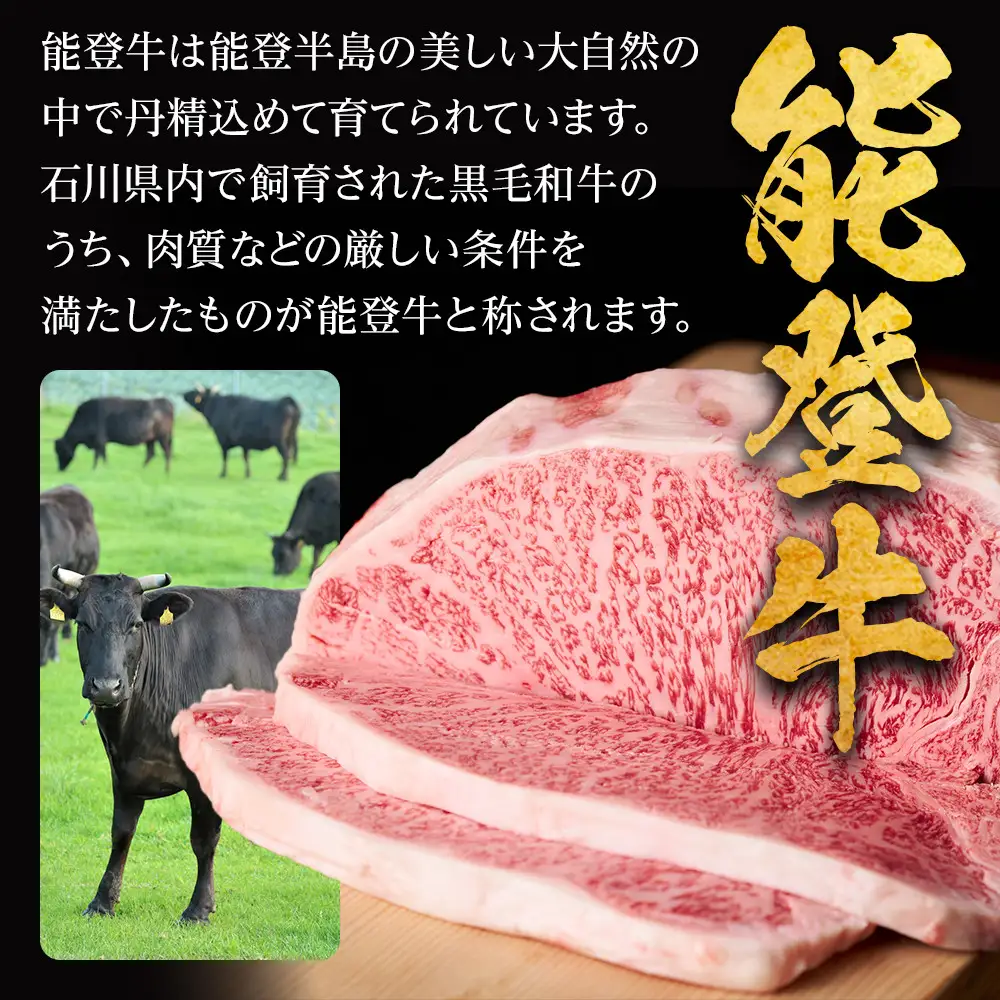 能登牛肩ロース 700g タレつき A5・A4　石川県産　黒毛和牛　お肉　牛肉　すきやき　しゃぶしゃぶ