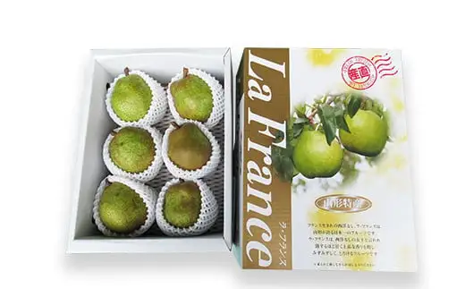 【令和8年産先行予約】 ラ・フランス 約2kg (5～6玉 秀 3L以上) 《令和8年11月上旬～発送》 『田口農園』 ラフランス 西洋梨 洋なし 果物 フルーツ デザート 山形県 南陽市 [1287-R8]