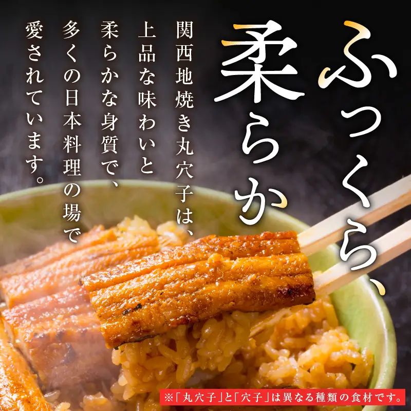 【五郎藤】味付け丸穴子 2尾×4パック 計8尾（8人前）