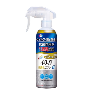 エーザイ　イータック抗菌化スプレーα（ノンアルコールタイプ）250mlスプレーボトル×12本 気になるところに「シュッ 」として「サッ」と拭くことで、ウイルス・菌を除去、抗菌作用が1週間持続