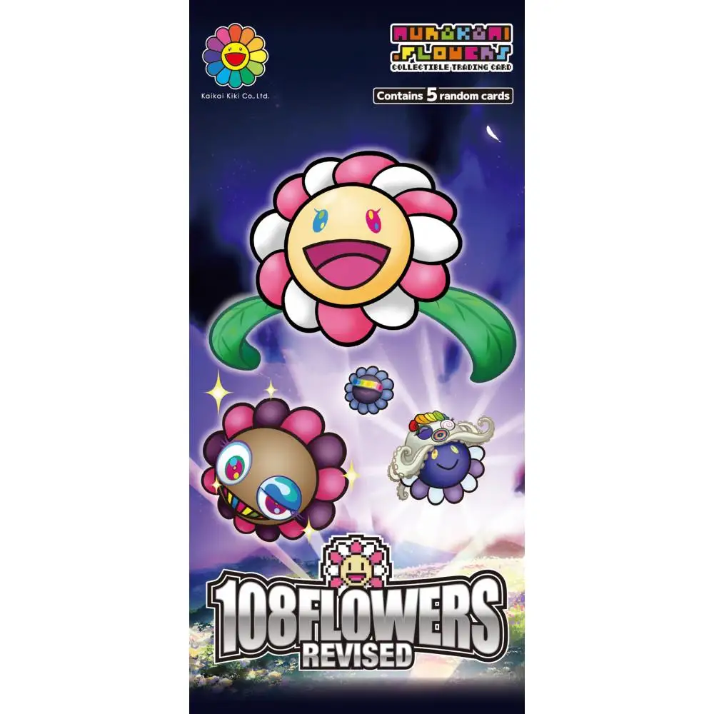 Murakami.Flowers Collectible Trading Card - 108 Flowers Revised（BOX）英語版