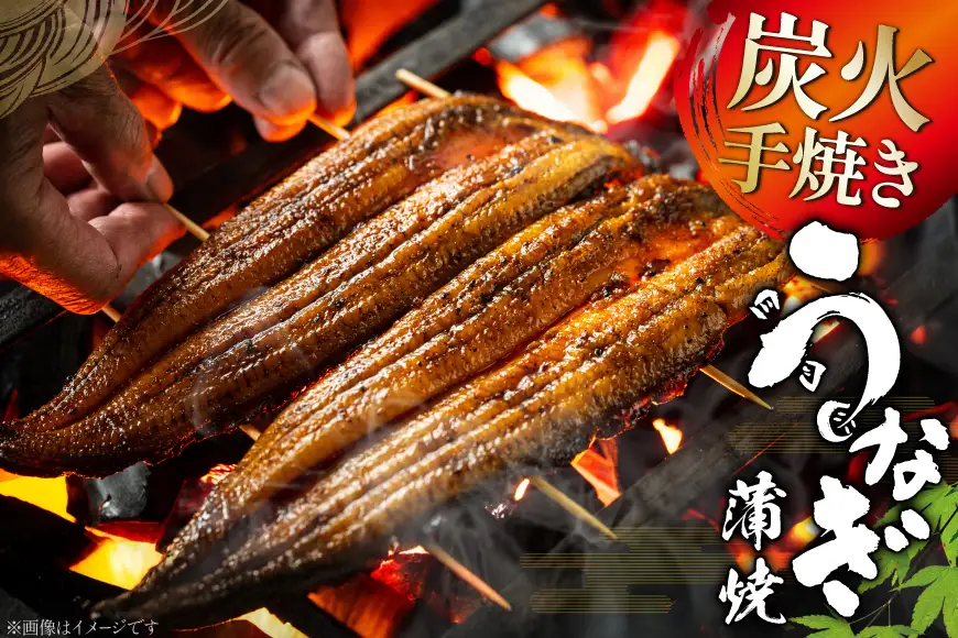 うなぎ 国産 蒲焼き 2尾 計 300g炭火手焼き 三河一色産