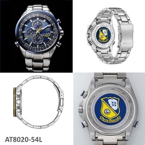   シチズン 腕時計 プロマスター AT8020-54L CITIZEN 時計 SKY 日本製 岩手県 北上市 T0056 アメリカ海軍 飛行隊通称 ブルーエンジェルス モデル ロゴマーク 高機能パイロットウオッチ　松村時計店