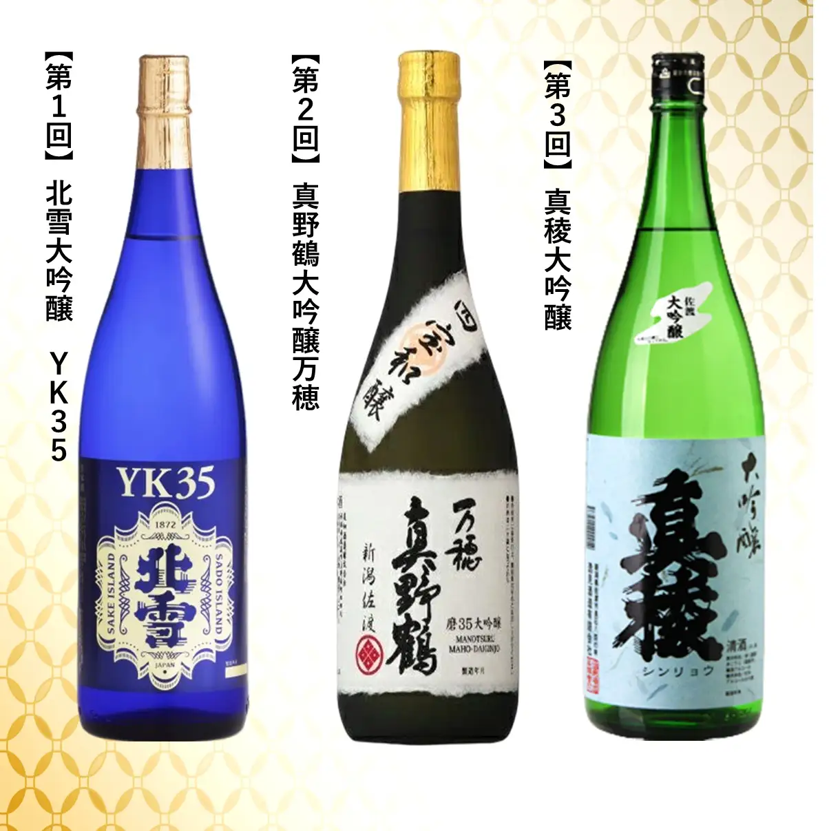 【定期便】大吟醸・純米大吟醸 1800ml 毎月1本お届け【6ヵ月連続】
