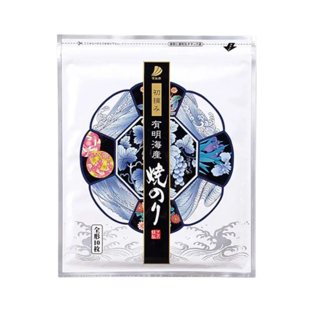 焼のり 金 5袋(組子化粧箱入)【福岡有明のり】
