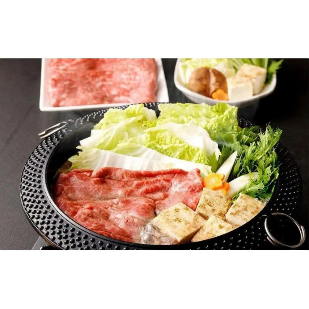 中津留人気商品詰め合わせ！博多和牛すき焼き(モモ・カタ)400g+博多和牛焼肉(バラ)400g