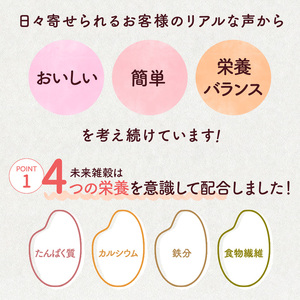 未来雑穀21 (400g・マンナン無添加) 21種類 国産 もち麦 発芽玄米 大麦 米 大豆 きび 健康 食物繊維 ご飯 【man260-B】【味源】