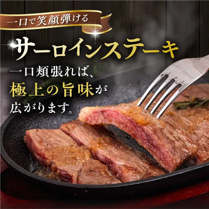 【全3回定期便】【A4/A5等級】博多和牛 サーロイン ステーキ 200g×3枚  糸島市 / ヒサダヤフーズ 黒毛和牛 牛肉 ステーキ肉  [AIA075]