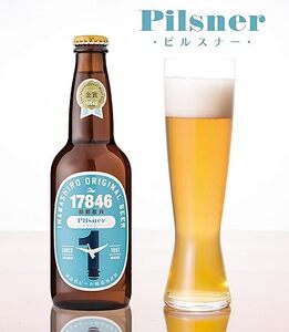 猪苗代地ビール THE17846BEER 330ml 5種とオリジナルグラス セット ｜クラフトビール 地ビール 瓶ビール 地ビール 地ビール 地ビール 地ビール