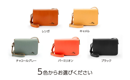 レザー ミニ ショルダーバッグ 本革 A5 レディース レザーバッグ 姫路レザー バッグ 革バッグ 肩掛けバッグ ボディバッグ サブバッグ メッセンジャーバッグ 肩掛け 斜めがけ 小さめ 軽量 姫路レザーのシンプルなミニショルダーバッグ 兵庫県 姫路市 チャコールグレー