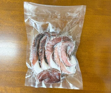 釜茹でたこ 冷凍 下灘産 真蛸 タコ 300g×2パック たこ焼き 酢たこ 天ぷら 北風鮮魚 愛媛県 伊予市 | B405