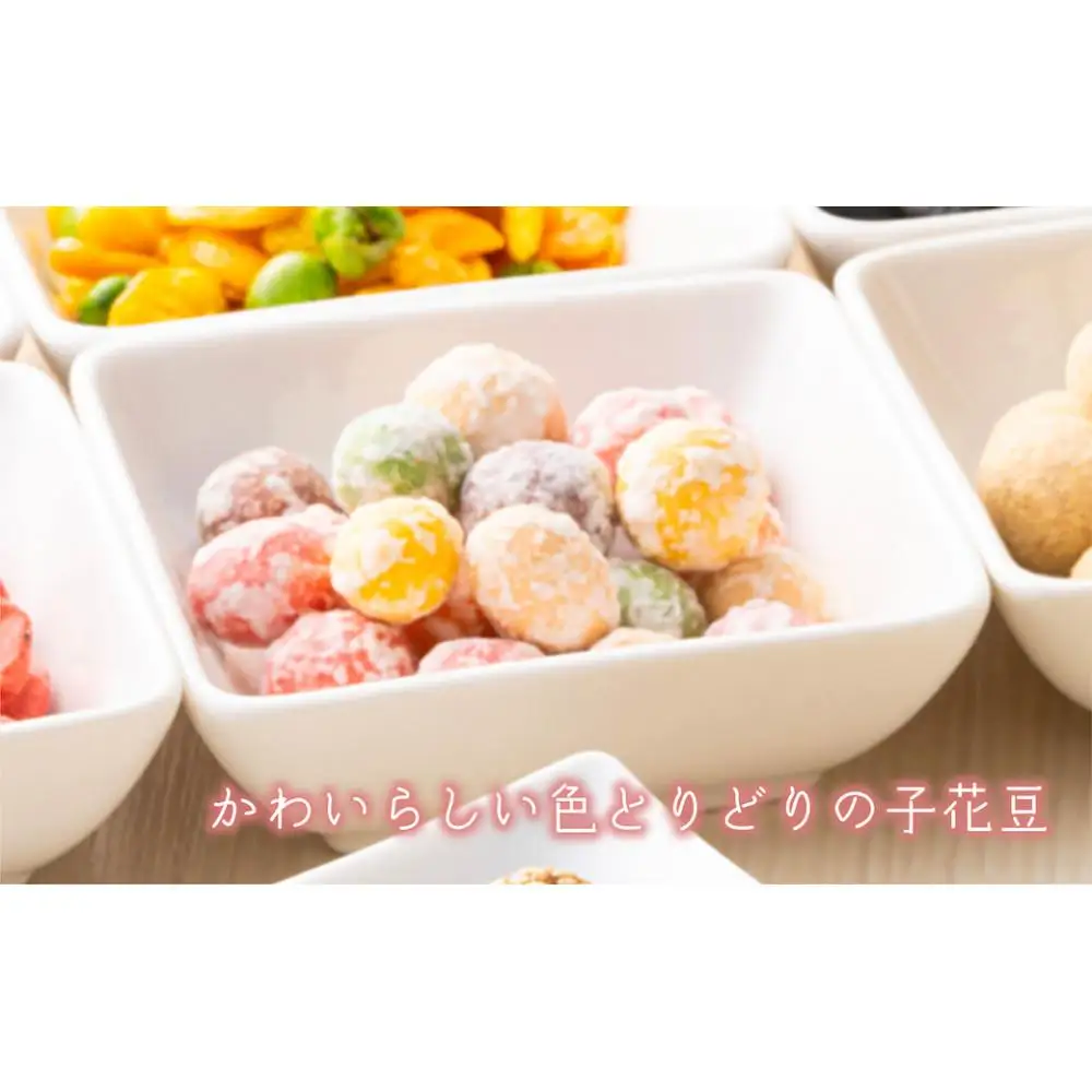 昭和時代の贈り物「豆菓子の贅沢」詰合せＢ（いか豆、豆三昧、小花豆）