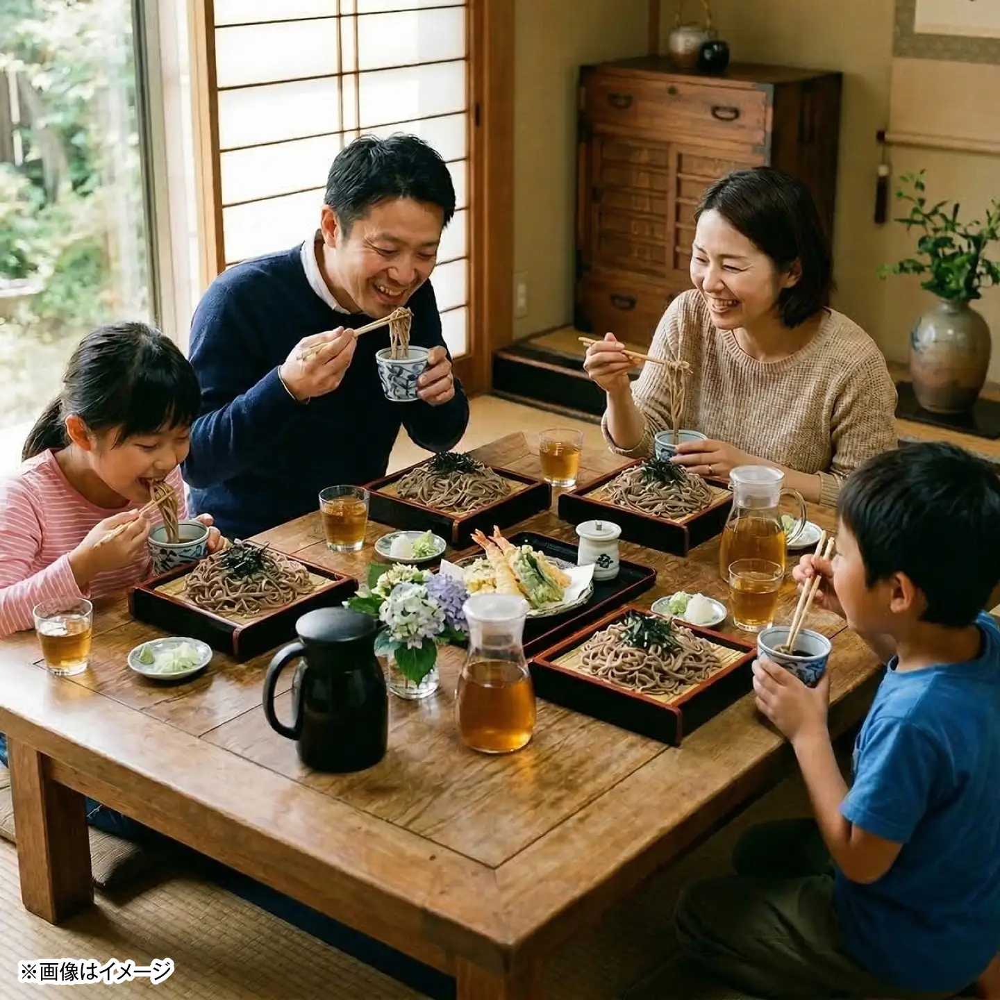 【お中元対象】原氣蕎麦 十割乾麺 20袋 | はら農場 [BNAG012]