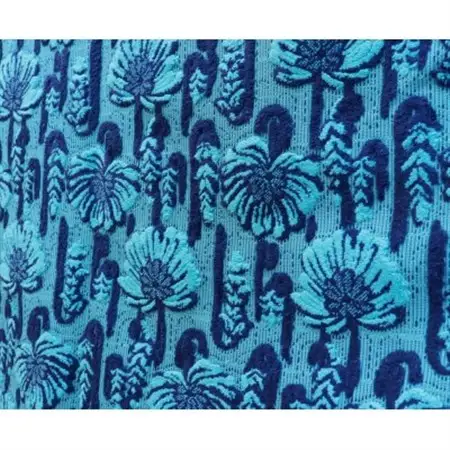 NAKAYA KINKAZAN TEXTILE ハンドメイド用生地 約135×50 MJ198ブルー_装飾品・工芸品  織物 _【1588800】