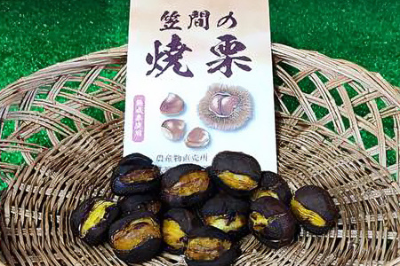 笠間 の 焼栗 3袋 750g 農産物直売所すわ JV-002