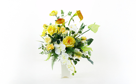 造花アレンジメント オーダーメイド あーとみゆき 枯れない 造花アレンジメント【55,000円分】
