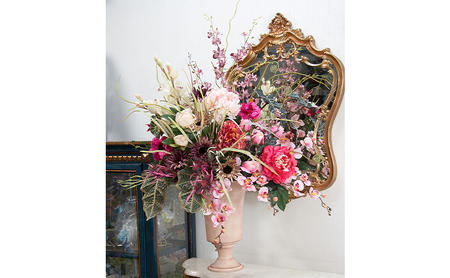 造花アレンジメント オーダーメイド あーとみゆき 枯れない 造花アレンジメント【275,000円分】【店頭受取限定】