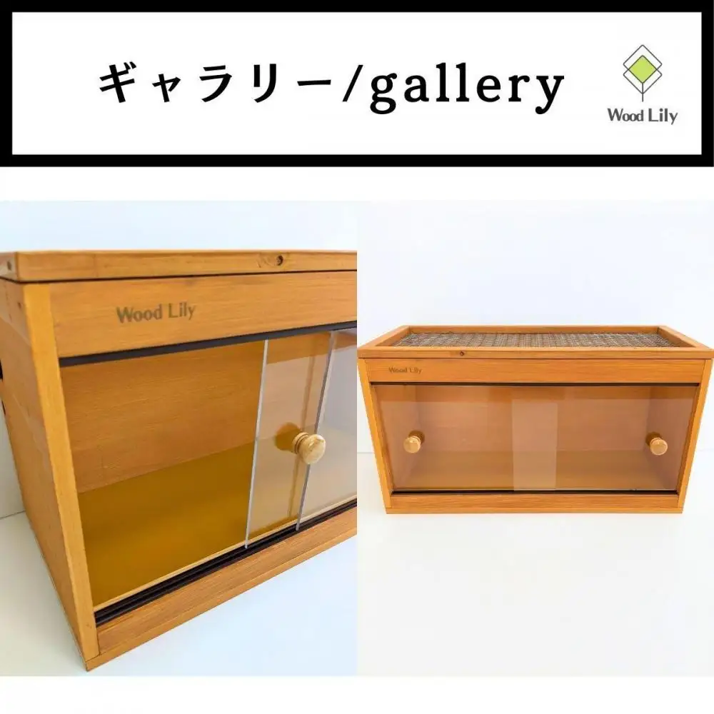 【強固な爬虫類ケージ】塗装タイプ/けやき/90×45×45cm (169606-40037655-ke)