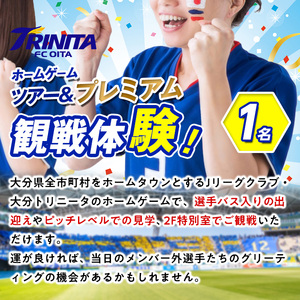 大分トリニータ ホームゲームツアー＆プレミアム 観戦体験 (1名) 大分トリニータ Jリーグ サッカー trinita 【HS004】【大分フットボールクラブ】