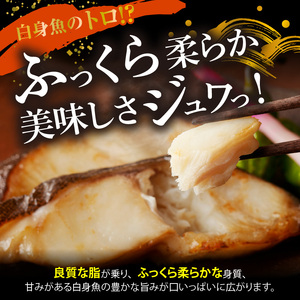 和歌山魚鶴仕込みのだし漬け天然銀だら切身10切（真空パック入） 約900g 小分け 独自製法 良質な脂 ふっくら 柔らかい 身質 甘み 旨味 白身魚のトロ 梅酒 北海道南産 真こんぶ だし漬け 煮付け ムニエル 味噌漬け 鍋物 冷凍 湯浅町 送料無料_G7335