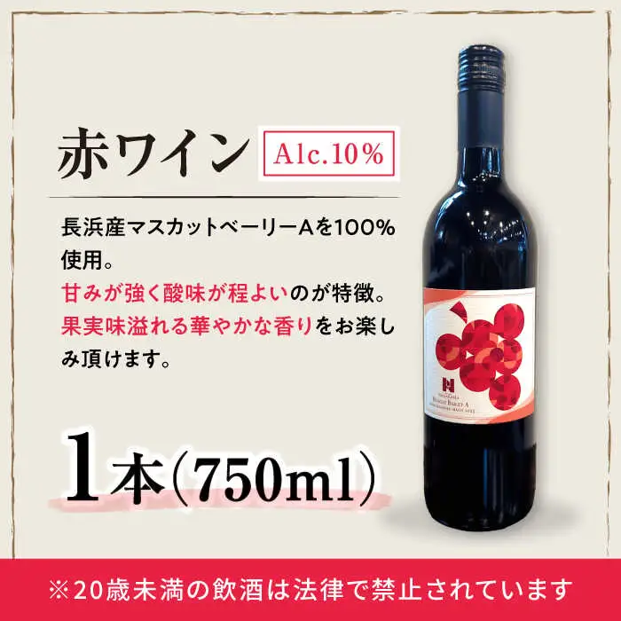 マスカットベーリーA赤ロゼ2本セット[AQBJ007]ワイン