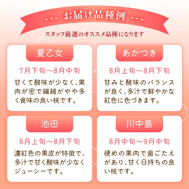 ≪先行受付≫ froSchがお届けするおまかせ白桃 約2kg 【2026年7月下旬より順次発送予定】 060-001