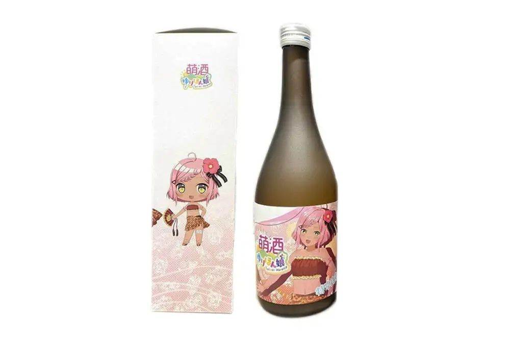 萌酒～ゆりほん娘～  浜梨リン子 特別純米（720ml×1本）TOYOSHIMA FARM 葡萄ジュース ワインに恋するブドウたち（500ml×1本）セット