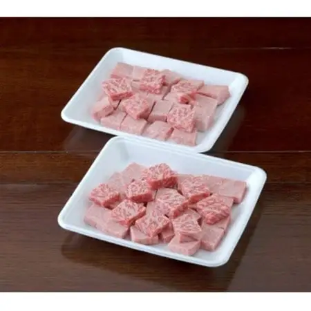 【黒毛和牛】熊本県産　サイコロステーキ600g(300g×2パック)(美里町)_肉 ステーキ 牛肉 ビーフステーキ  肉 黒毛和牛 牛肉 _【配送不可地域：離島】【1527985】