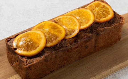 鏡石の米粉を使った パウンドケーキ（チョコとオレンジ） ※膨張剤不使用 菓子 スイーツ ケーキ  F6Q-116