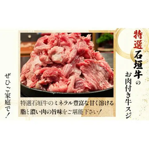 牛スジ500g×2パック 　 IM-20