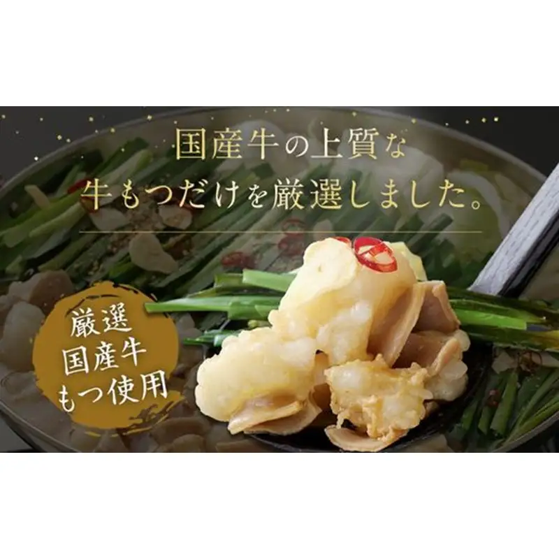 【一週間以内に発送】食べ比べ 博多 もつ鍋 2種 醤油 味噌 (2～3人前×2セット)【伊豆丸商店】_HA1654