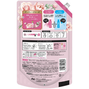 レノアハピネス夢ふわタッチ華やかに香るアンティークローズ詰替用超特大サイズ　1,285mL×6個セット