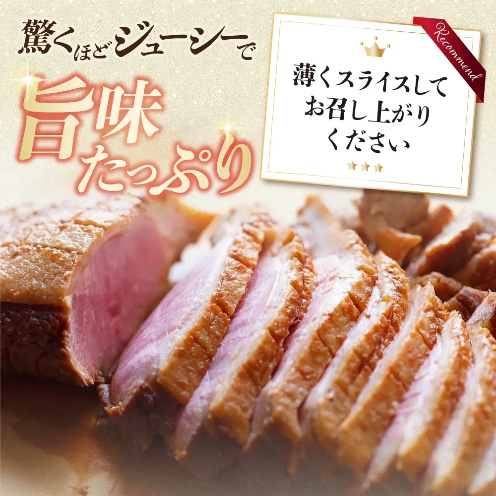 合鴨ロース 250g×3[AQCB010] 鴨肉 鴨
