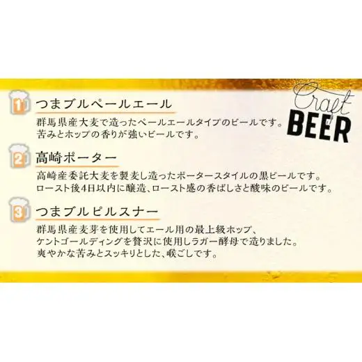 【 2026年 お中元  熨斗付 】 群馬麦酒 6本 セット ＜季節の ビール ＞ 330ml 嬬恋高原ブルワリー [AA016tu]