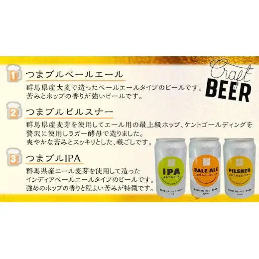 【 2026年 お中元  熨斗付 】 群馬麦酒 6缶 セット [AA019tu]