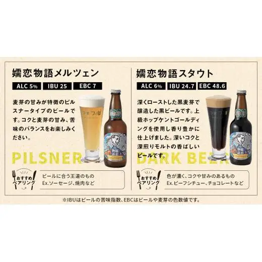 【 2026年 お中元  熨斗付 】 嬬恋物語 6本 セット ビール 330ml 嬬恋高原ブルワリー [AA020tu]