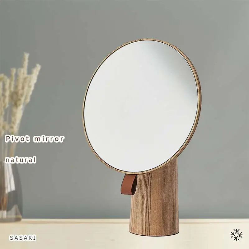 木製ミラー Pivot mirror（ピボットミラー） natural／SASAKI HOKKAIDO WOOD F6S-464