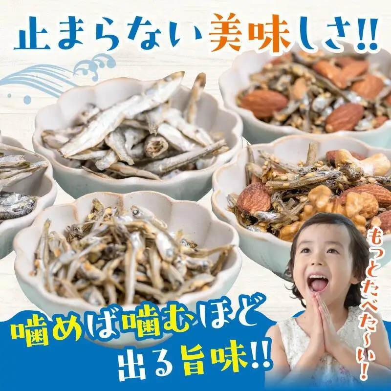 伊吹いりこの美味しい小魚シリーズ　ギフトセット　～厳選６種～