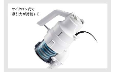 サイクロンスティック型クリーナー ホワイト (TC-EB80W)